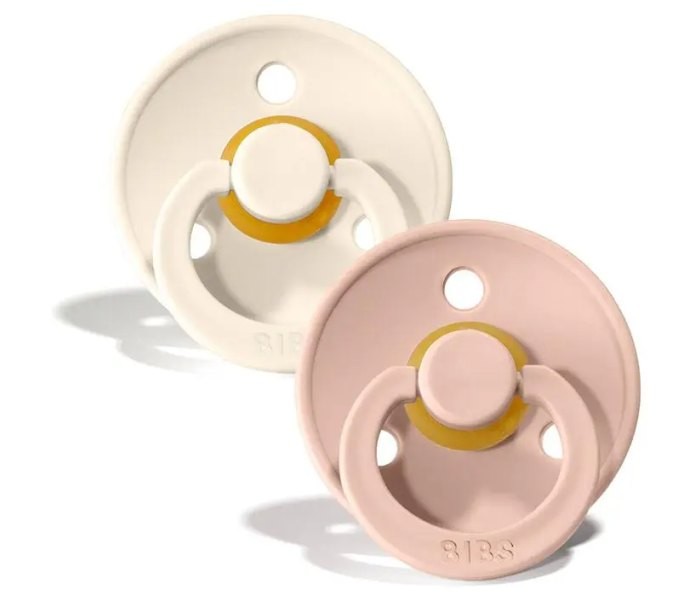 BIBS Cucle, 0-6m, 2 komada, Ivory & Blush