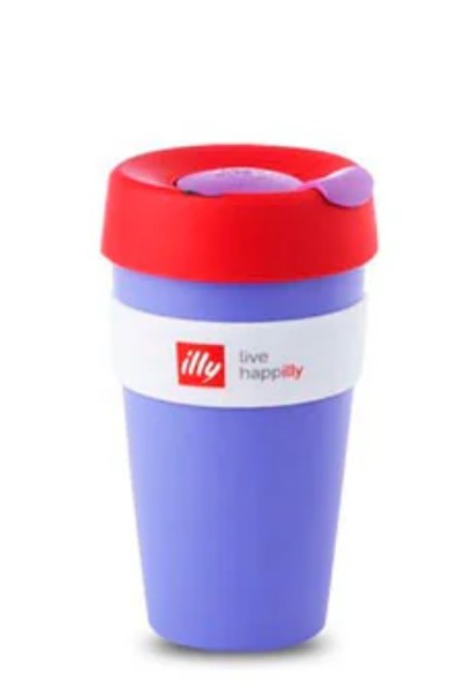 ILLY Šolja za poneti, Ljubičasta