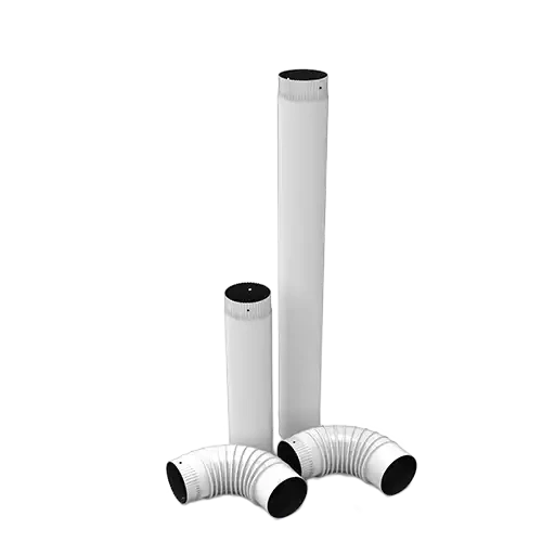 ALFA PLAM Set dimovodnih cevi, Fi118, Beli