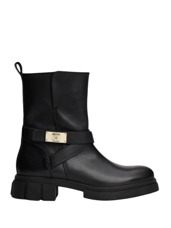 Tommy Hilfiger Ženske čizme, Crne