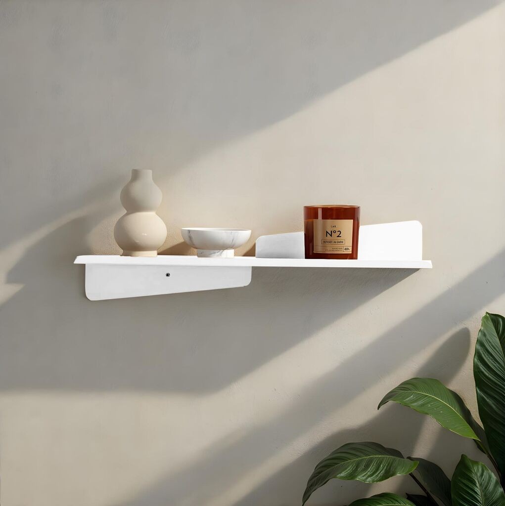 Hanah Home Zidna polica Vlnt123Byz, Bela