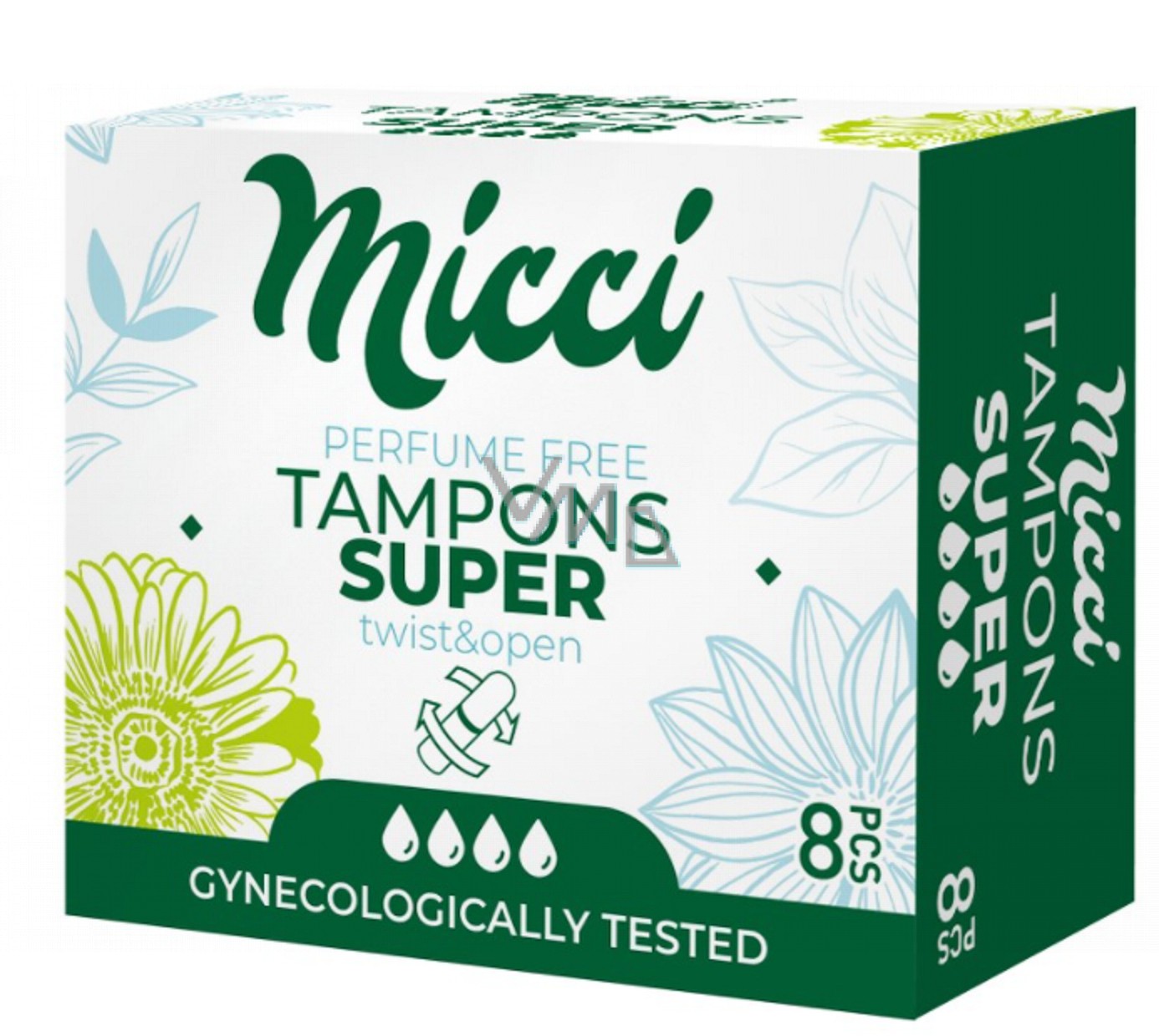 MICCI Tamponi Super, 8 komada