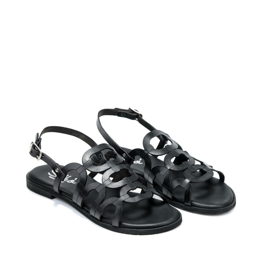 SILKO Ženske sandale P50 GL, Crne