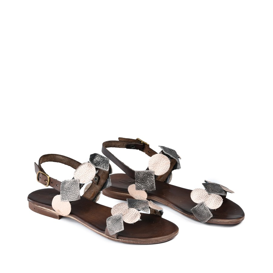 SILKO Ženske sandale PM/31, Braon