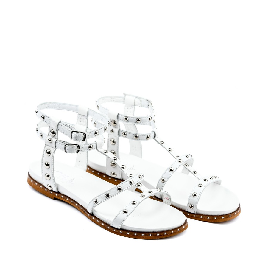 SILKO Ženske sandale P35 Z, Bele