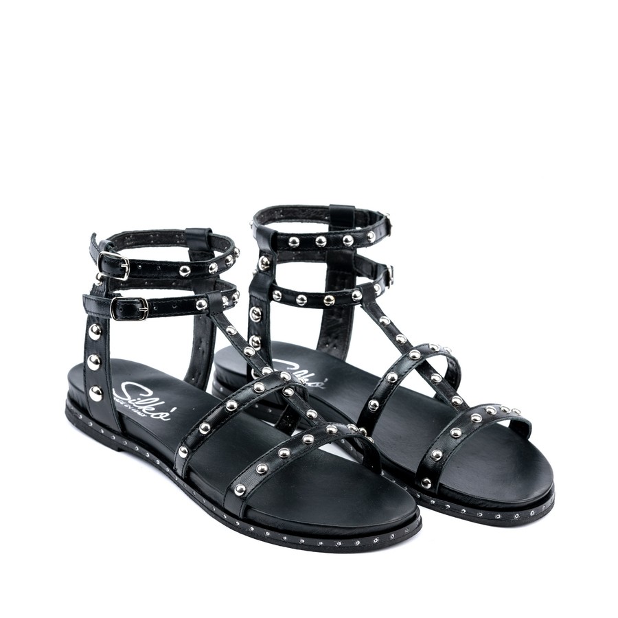 SILKO Ženske sandale P35 Z, Crne