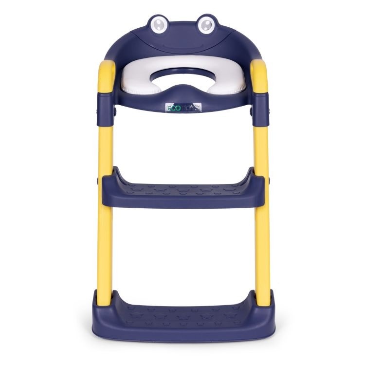 ECOTOYS Adapter za wc šolju za decu sa stepenikom, Teget