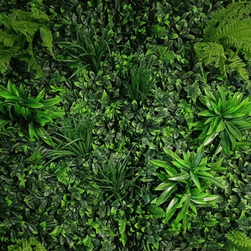 Dekorativno veštačko cveće Zeleni zid M41, 1m²