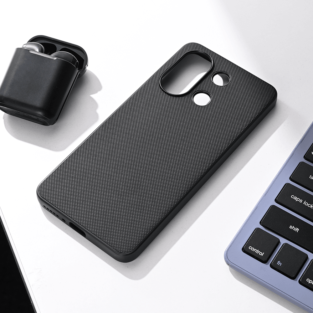 Teracell Maska za telefon Scrub za Xiaomi Redmi Note 13 4G, EU, Crna