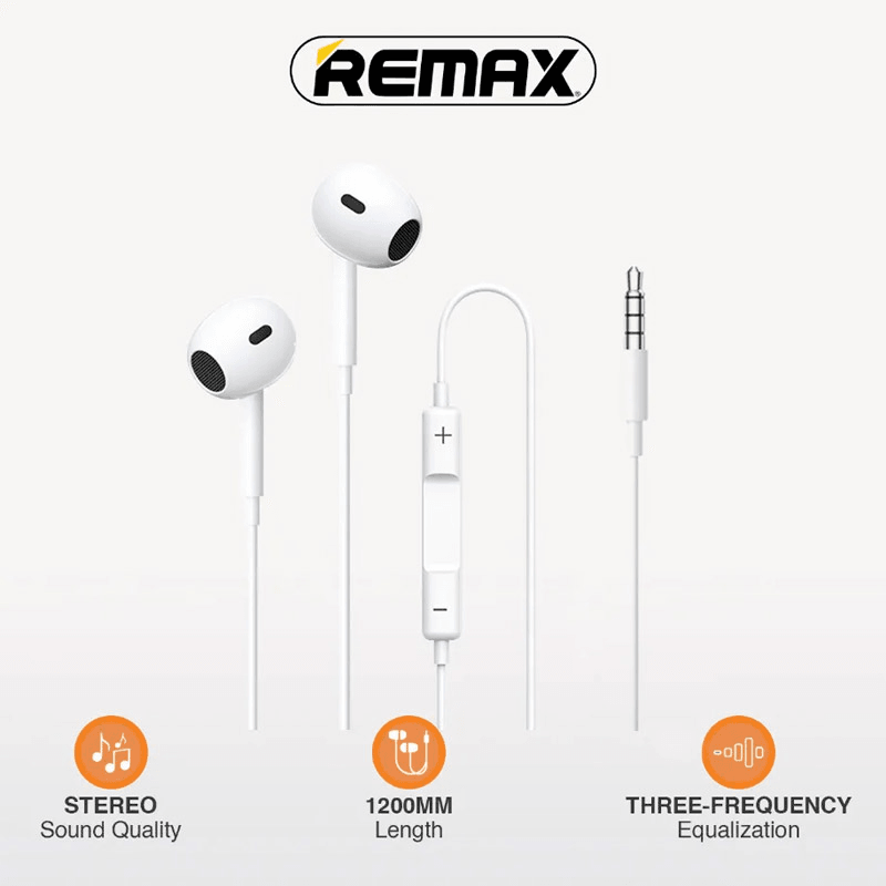 Slusalice 3,5mm Remax RM-570 bele