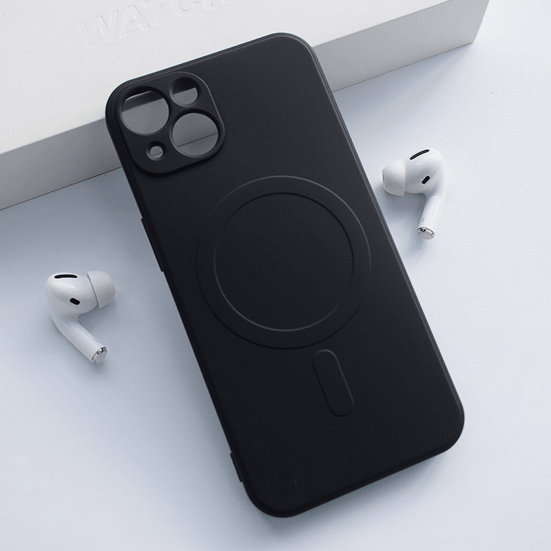 Maska za iPhone 15 Nanobit Giulietta Mag Case crna