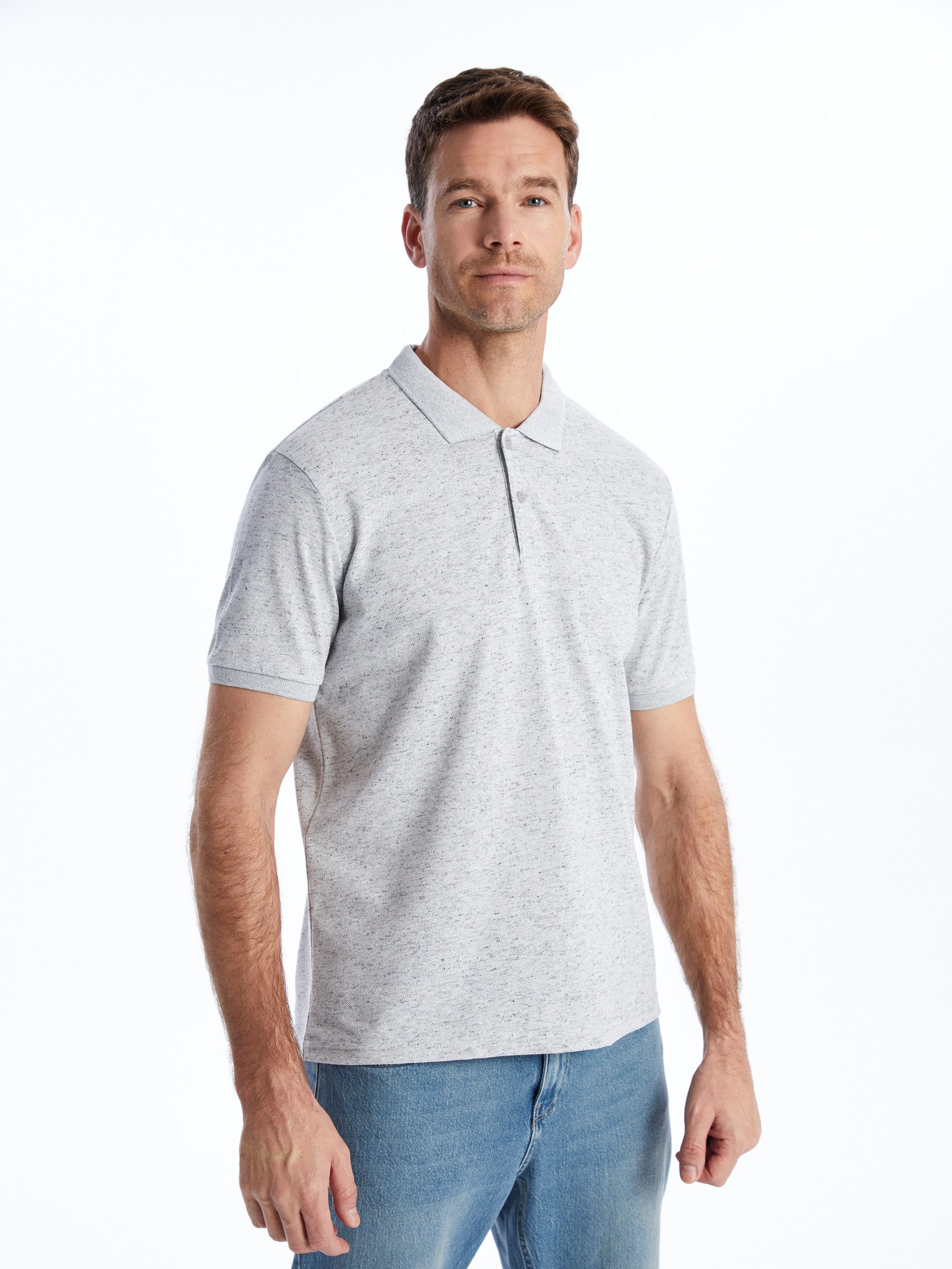 LC Waikiki Muška majica S4H275Z8-Y9X, Siva