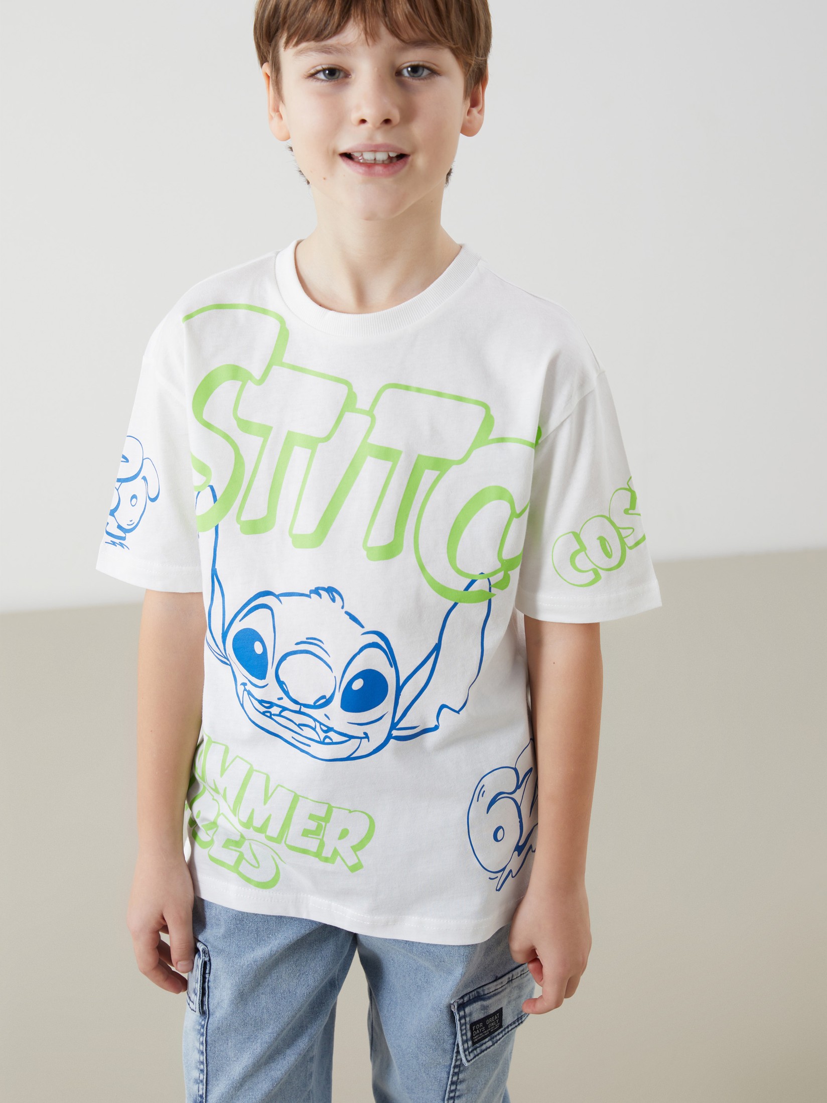 LC Waikiki Majica za dečake S5BN19Z4-R9J, Bela