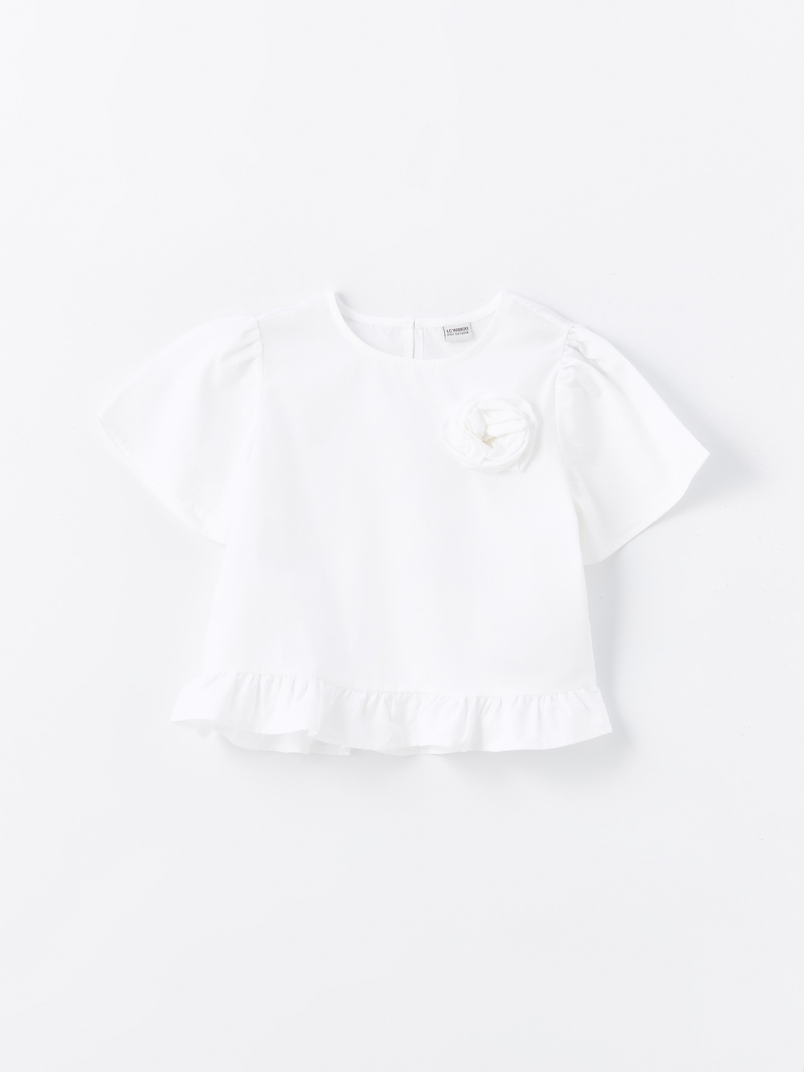 LC Waikiki Bluza za devojčice S4CI38Z4-Q6K, Bela