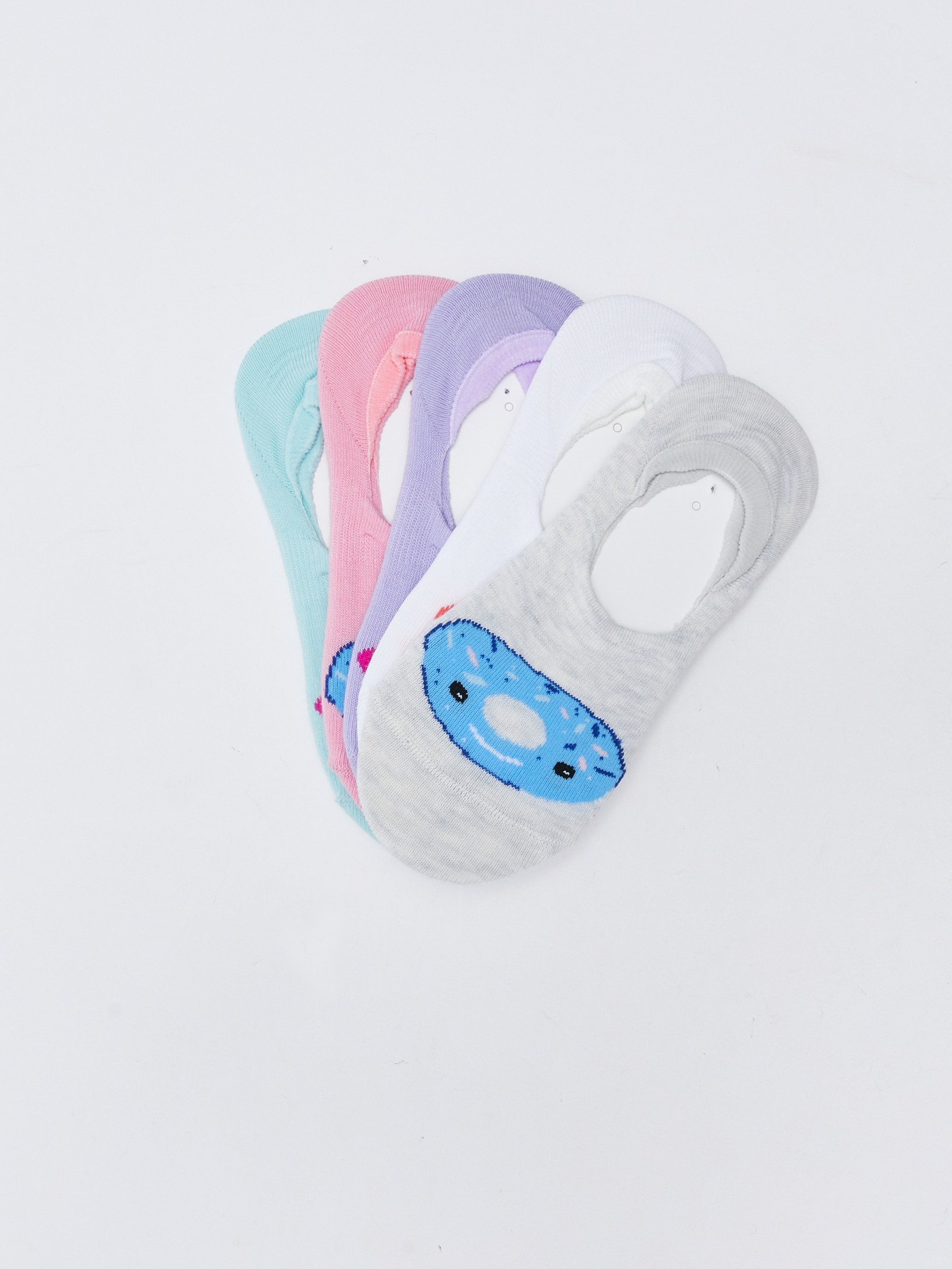 LC Waikiki Čarape za devojčice S2KO71Z4-J3S, 5 Pari, Šarene