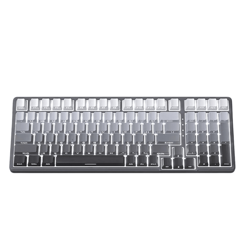 Mehanicka wireless tastatura ZIFRIEND ZT99 Pro sivo crna (sivi switch)