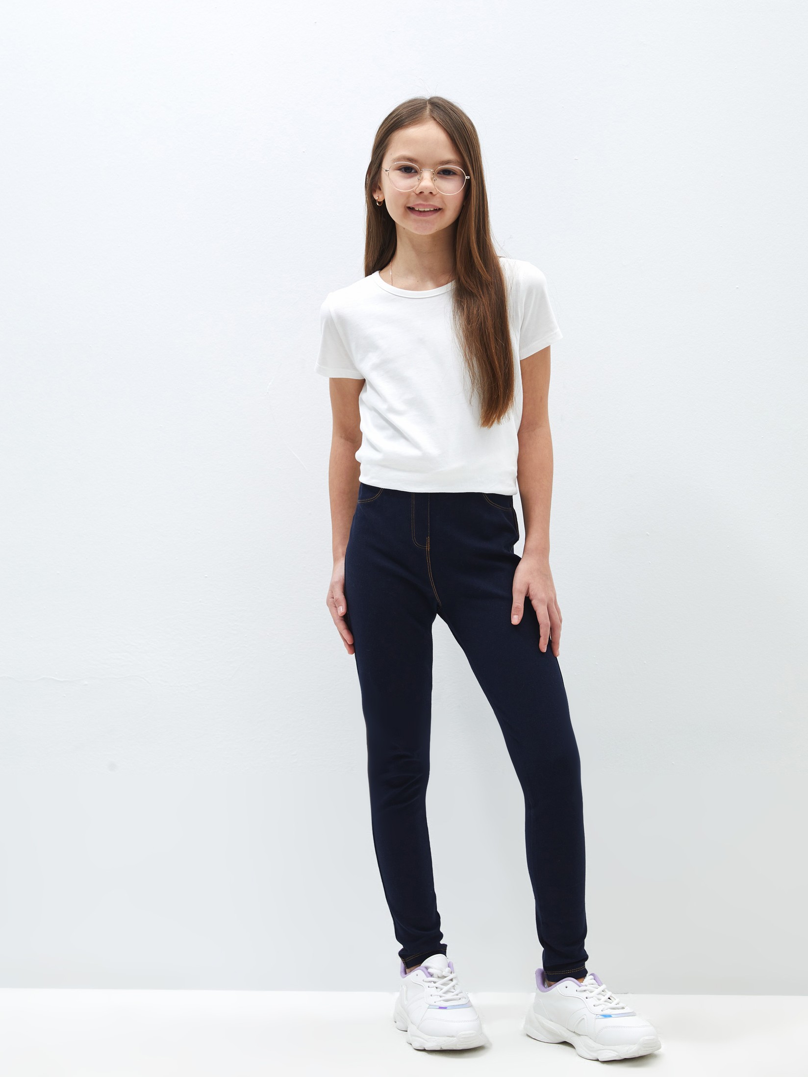 LC Waikiki Helanke za devojčice S42369Z4-HFH, Teget