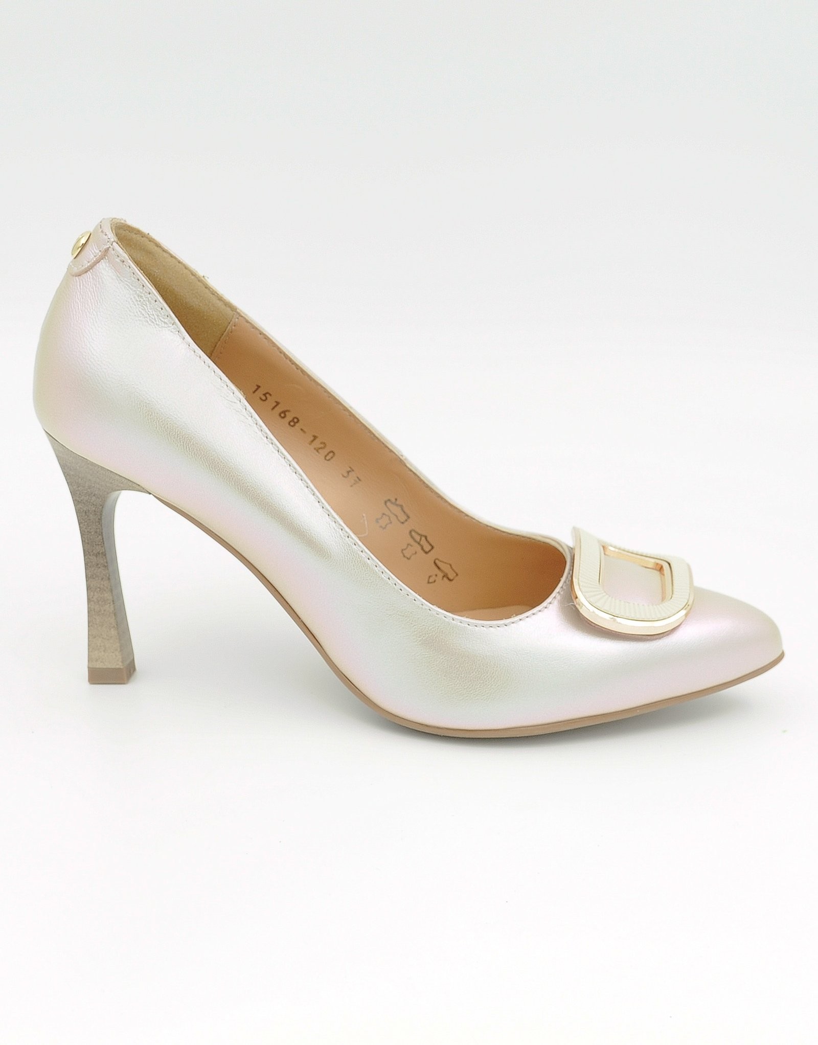 Paar Ženske kožne salonke 15168-120, Bež