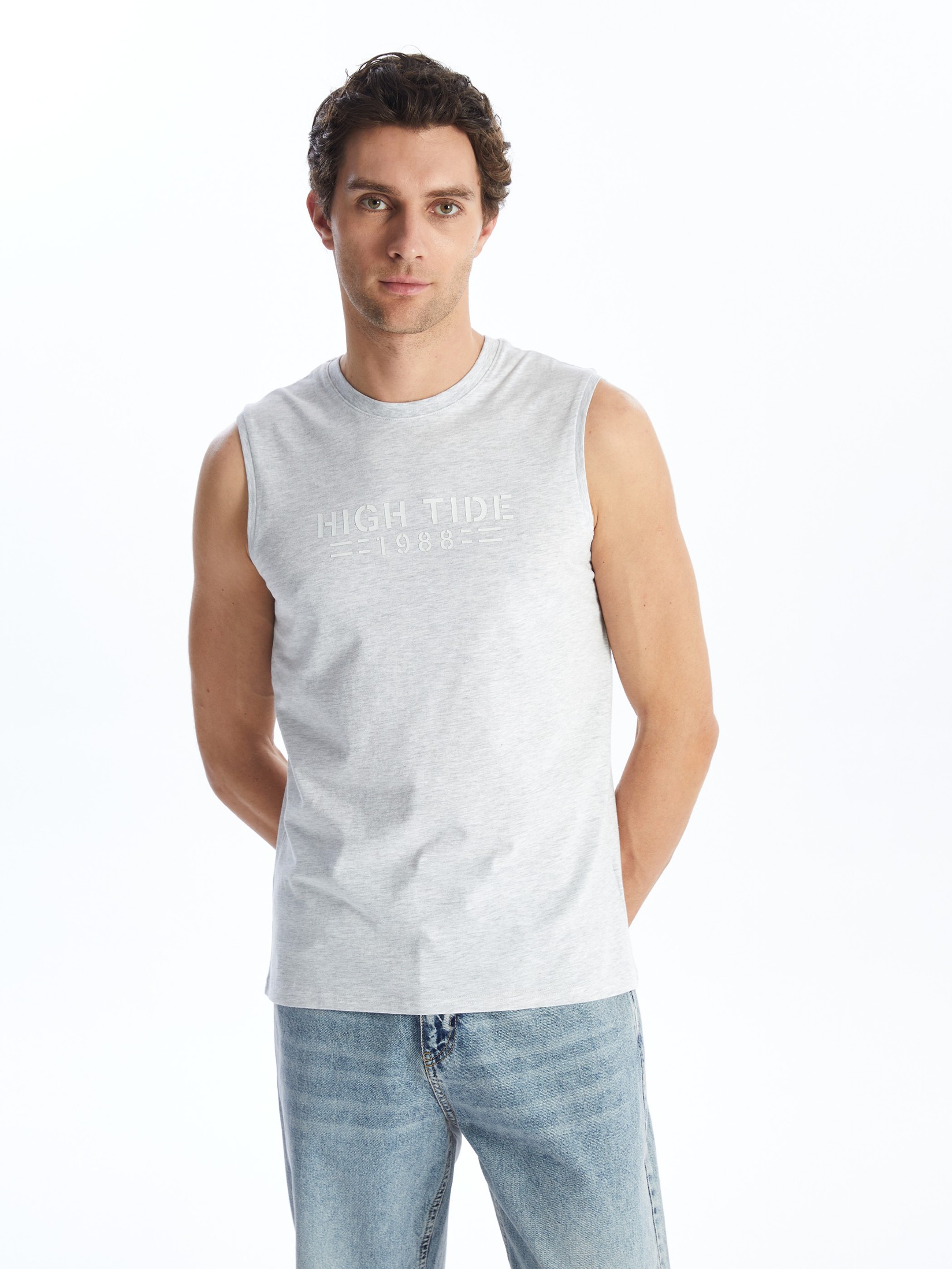 LC Waikiki Muška majica S4BB68Z8-DFL, Bež