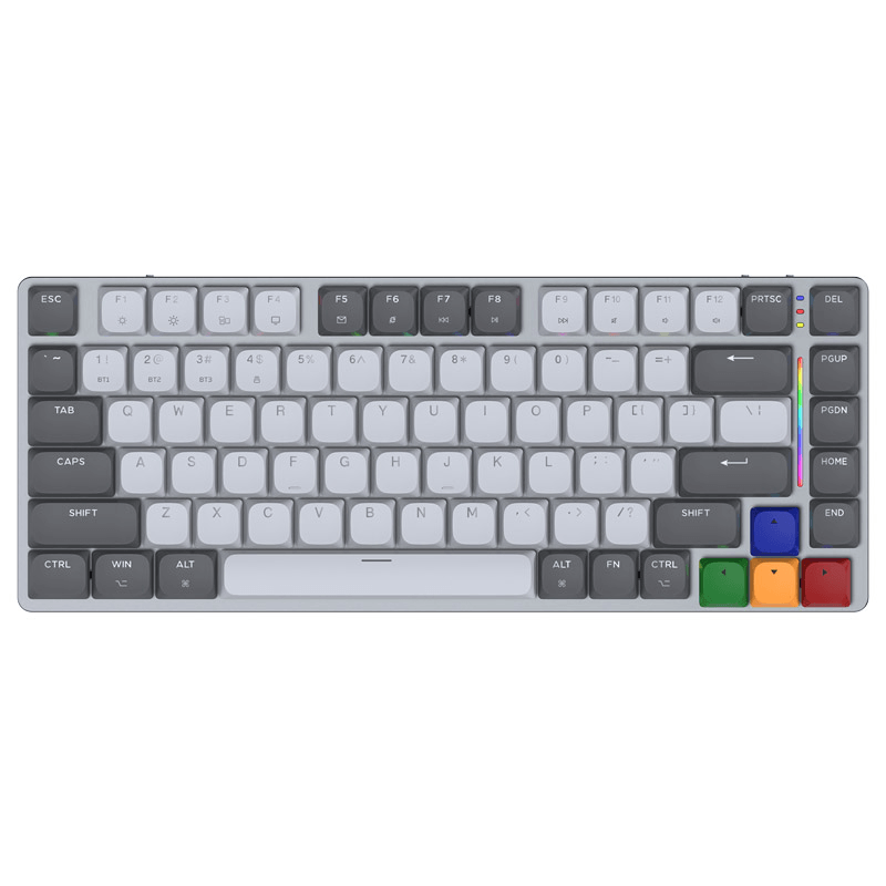 Tastatura mehanicka Gaming Fantech MK915 RGB Maxfit AIR83 Wireless gray (brown switch)