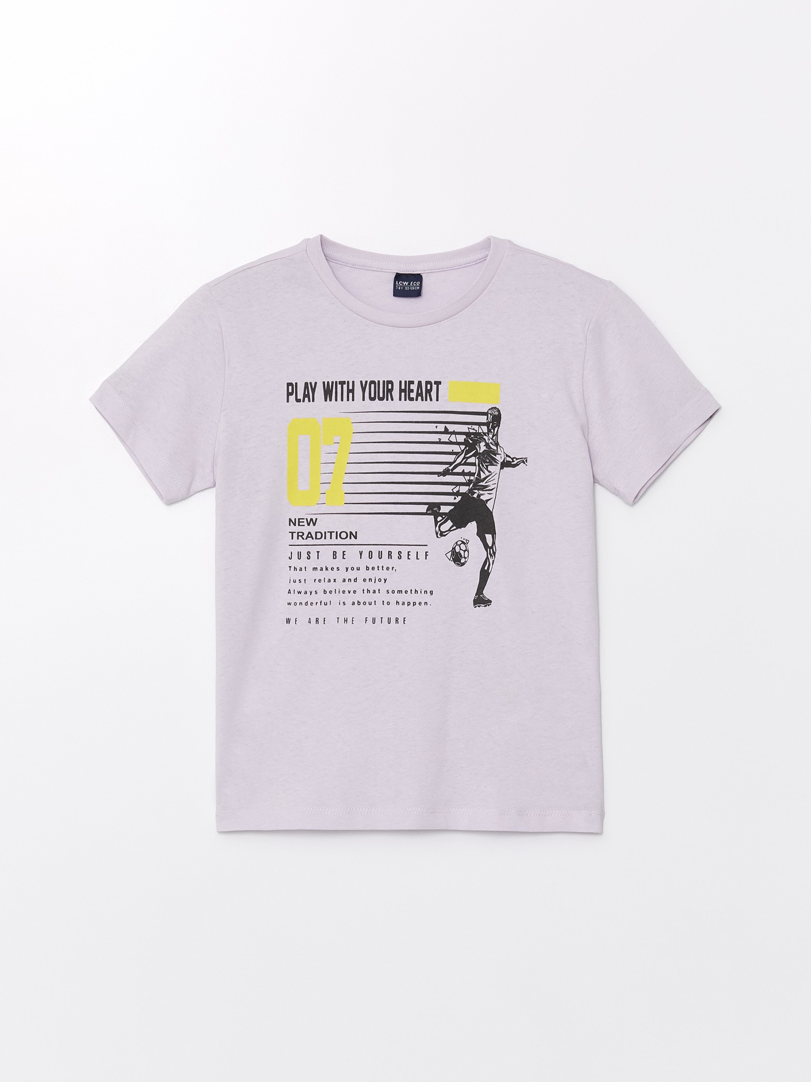 LC Waikiki Majica za dečake S4JM55Z4-G7T, Lavanda