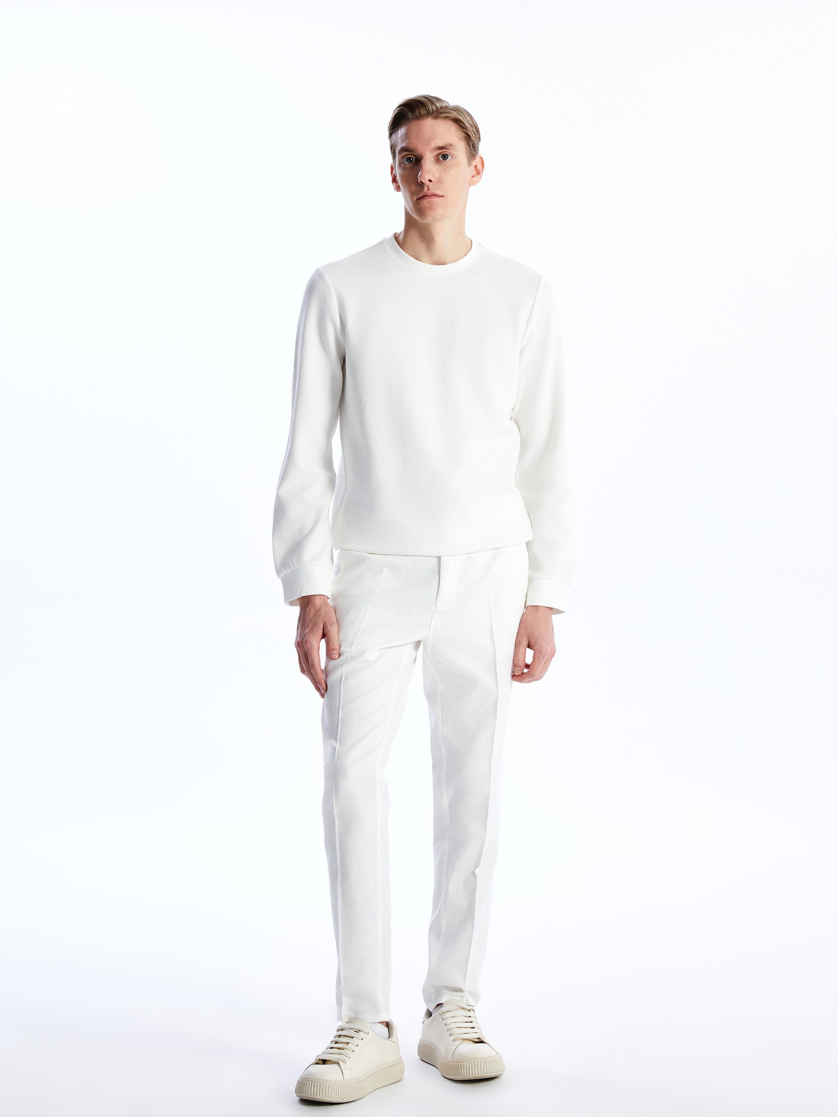 LC Waikiki Muške pantalone S4FQ91Z8-R9J, Svetlobež