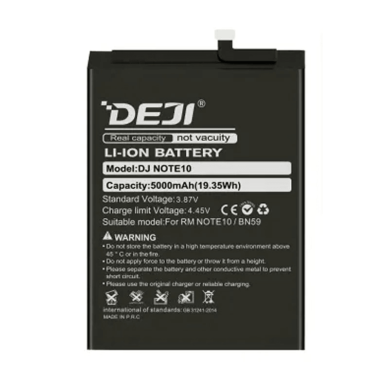 Baterija DEJI za Xiaomi Redmi Note 10 4G/ Redmi Note 10S/ Redmi 10 2022 BN59 (5000mAh)