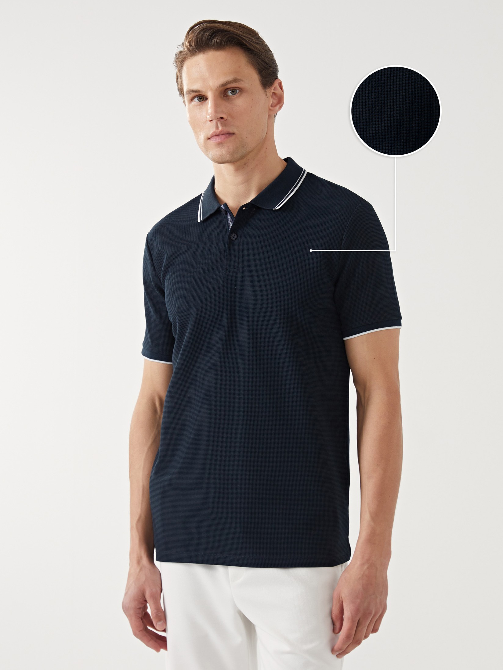 LC Waikiki Muška majica S53482Z8-RFH, Teget