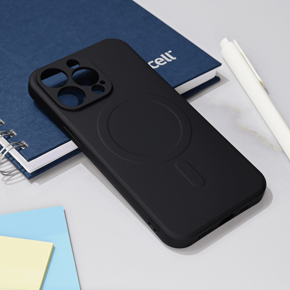Maska za telefon iPhone 13 Pro TERACELL GIULIETTA, Magsafe, Crna