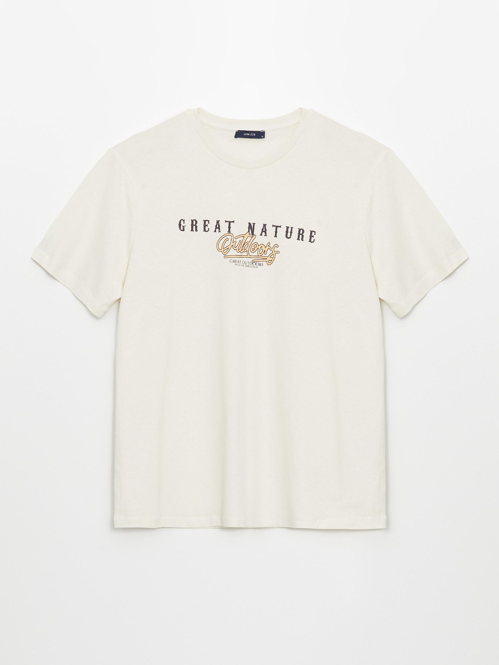 LC Waikiki Muška majica S4IE65Z8-KNB, Bež