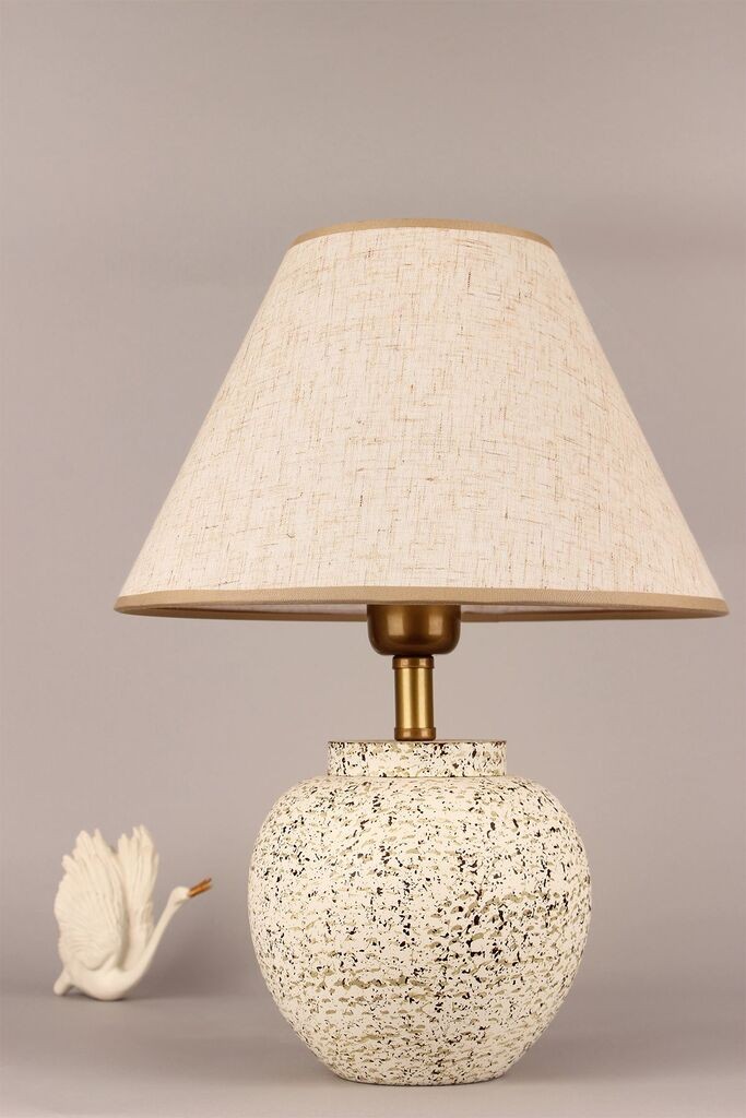 Opviq Stona lampa BK112, Krem