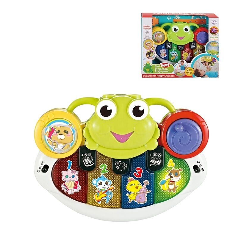 Milla Toys Muzička igračka za bebe Piano žaba 35811