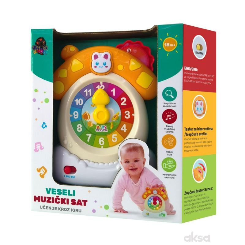 Milla Toys Igračka za bebe Veseli muzički sat