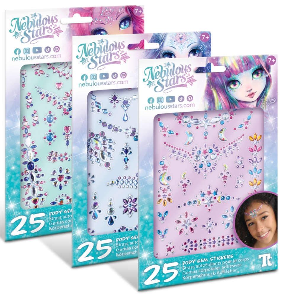 Nebulous Stars Kreativni set Stikeri za telo