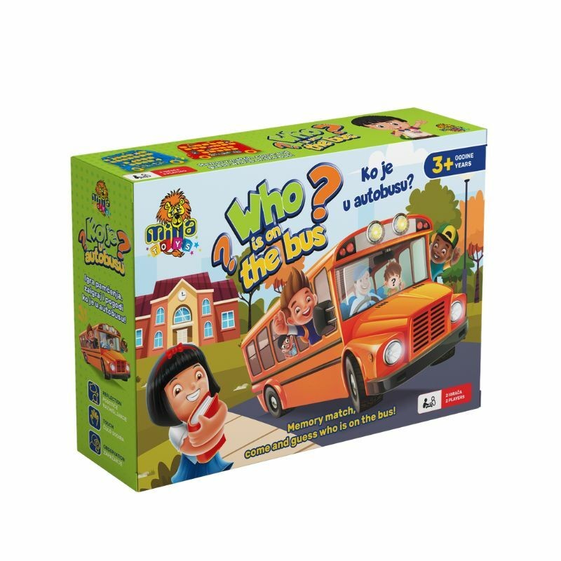 Milla Toys Društvena igra Ko je u autobusu