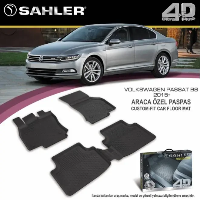 Sahler Gumene patosnice za Passat B8 2014-2024