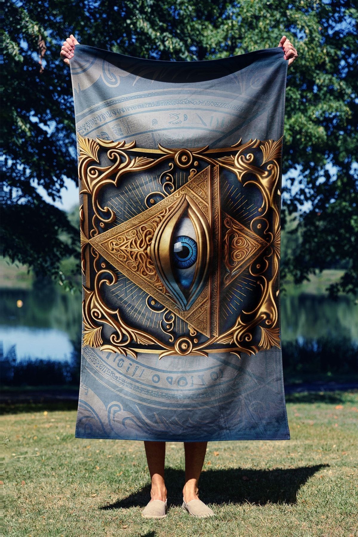 L'essentiel Maison Peškir za plažu 70x130cm Šareni