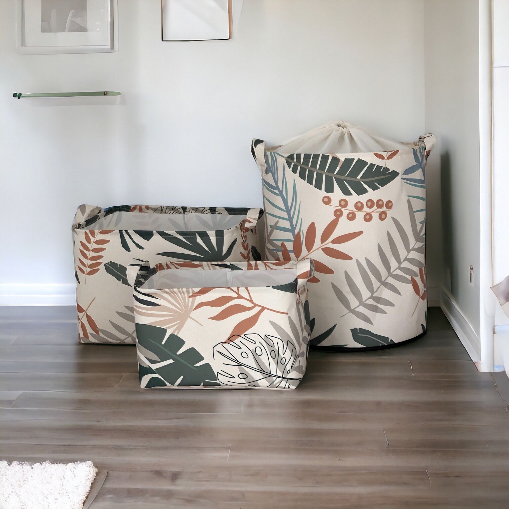 Aberto Design Set 3 korpe za odlaganje Šareni