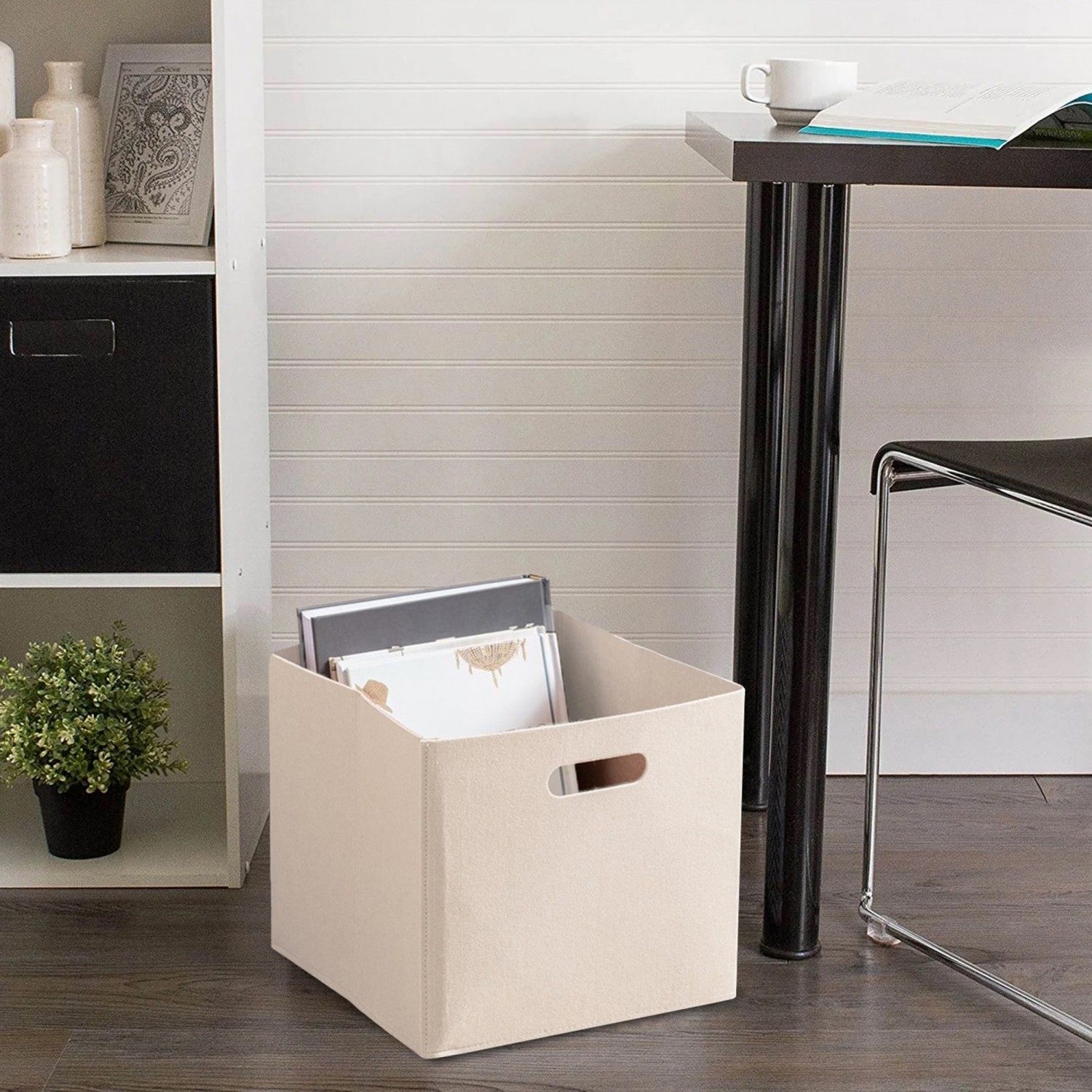 Aberto Design Korpa za odlaganje Krem