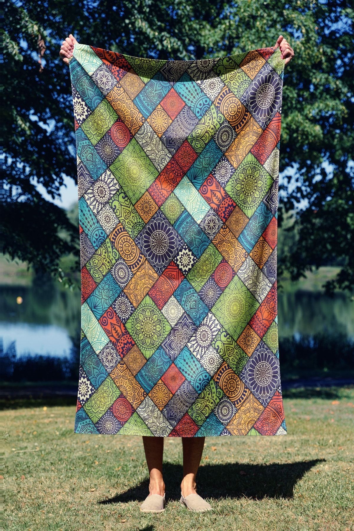 L'essentiel Maison Peškir za plažu 70x130cm Šareni