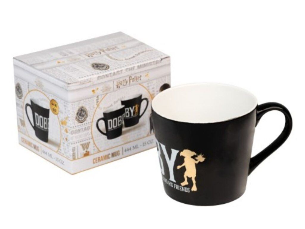 Grupo Erik Editores S. L. Šolja Doby Harry Potter, Crna