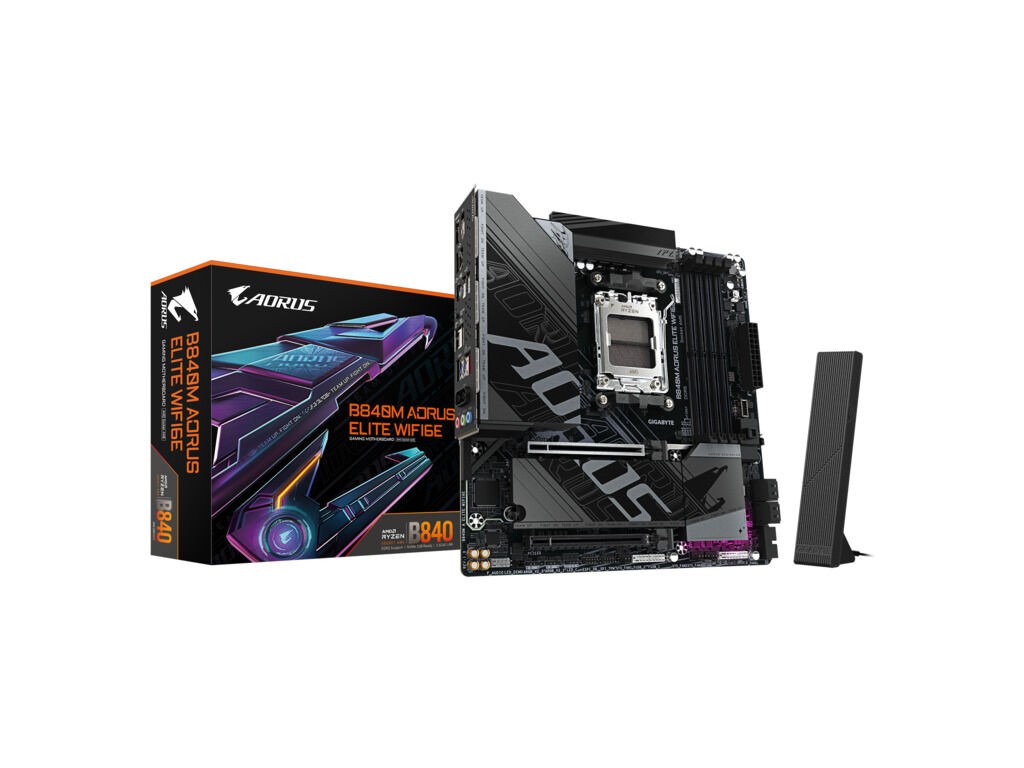 Gigabyte matična ploča MB B840 Aourus Elite, AM5