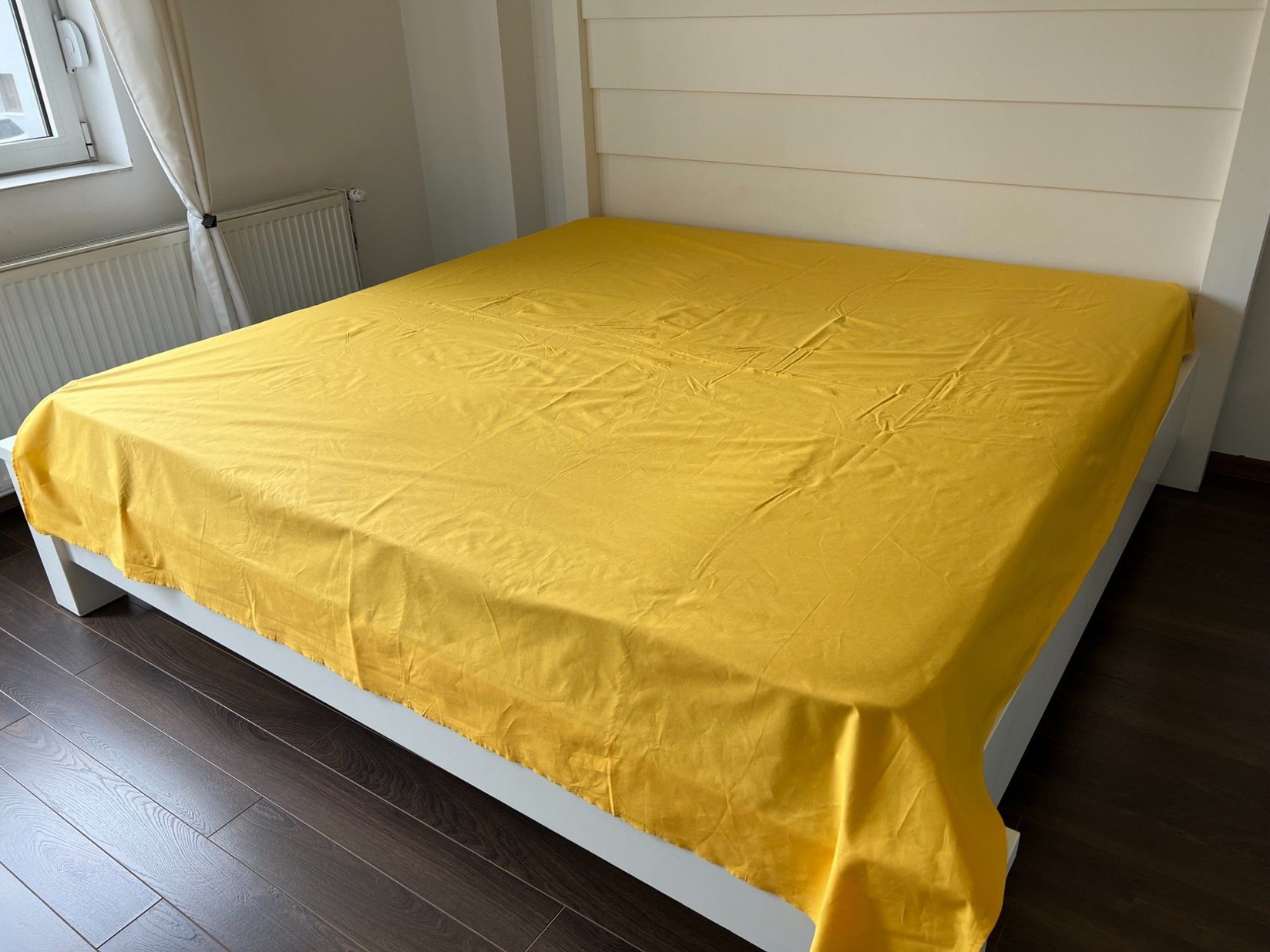Viktorija Čaršav Ranforce 160x240cm bez lastiša, Žuti