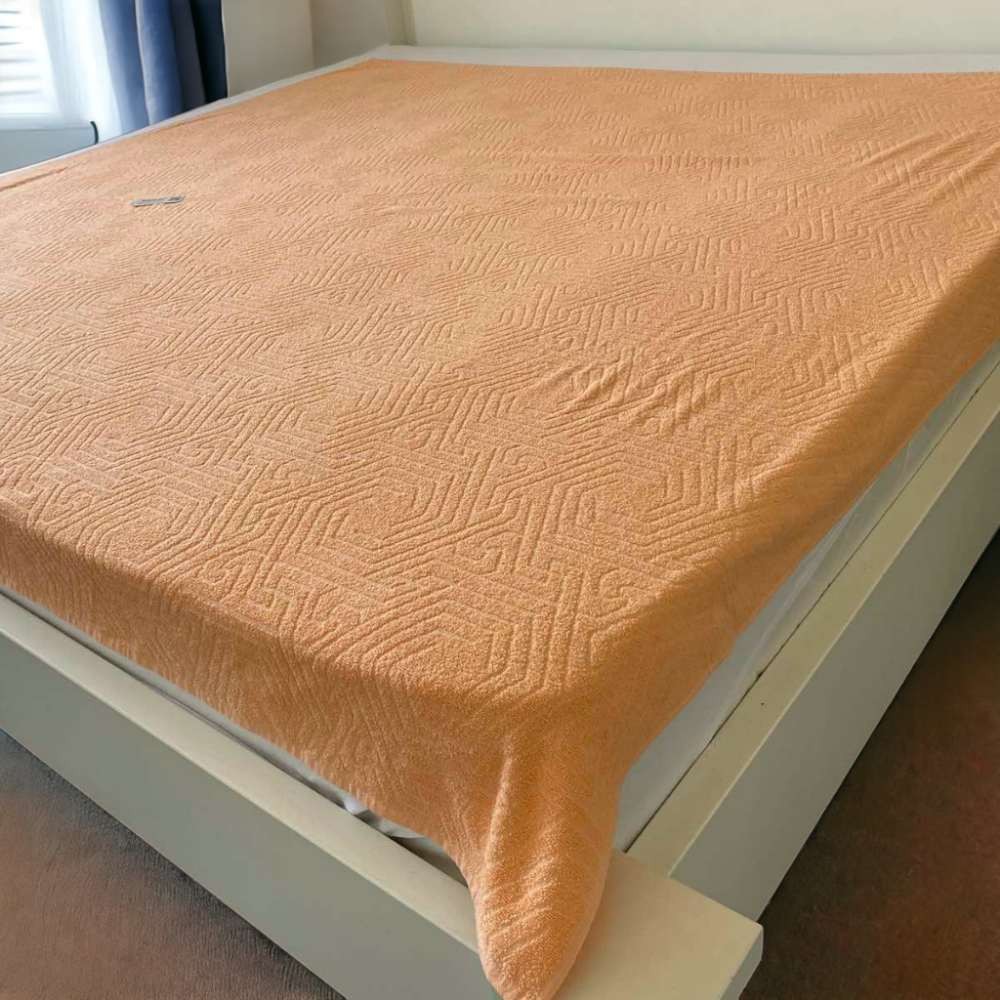 Viktorija Pamučni prekrivač Summer 200x200cm, Narandžasti