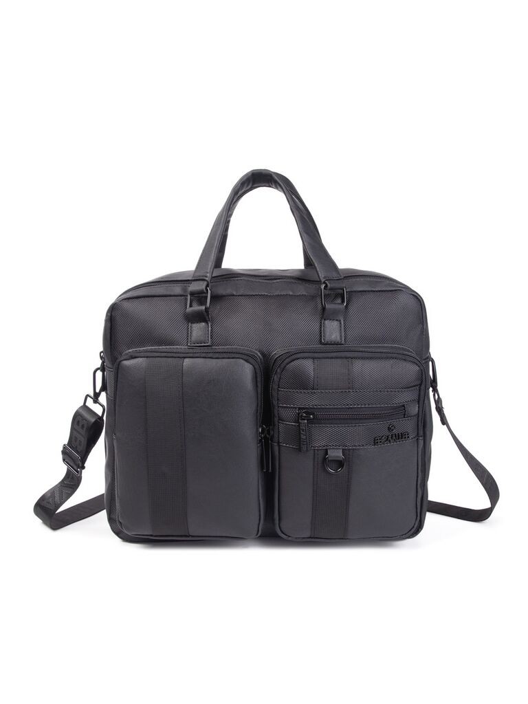 B. Cavalli Muška poslovna torba BC1186, Crna