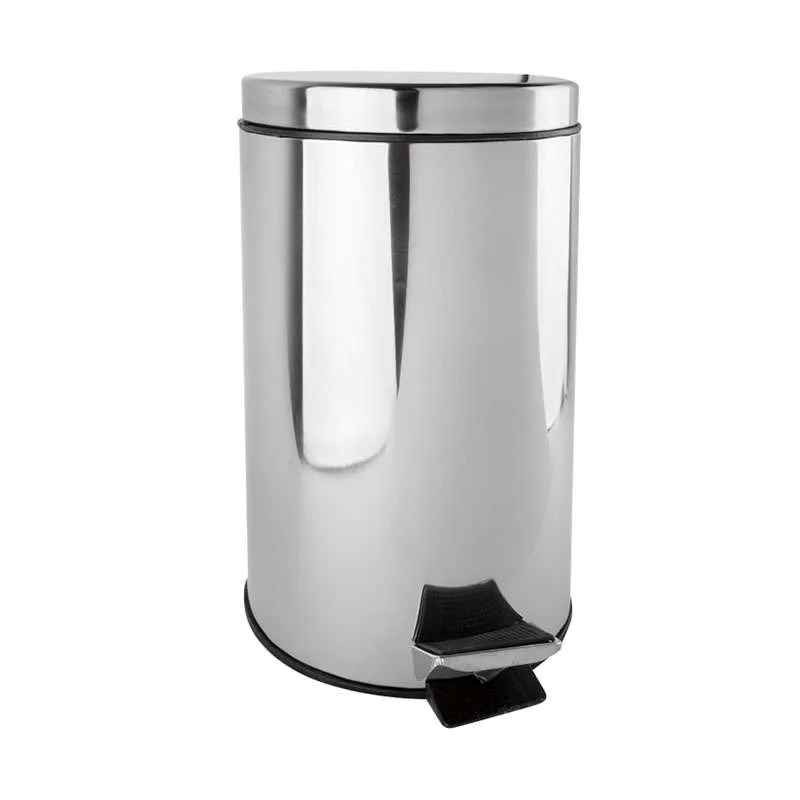 NEXSAS Kanta za otpatke, Pedala, 3l, Siva