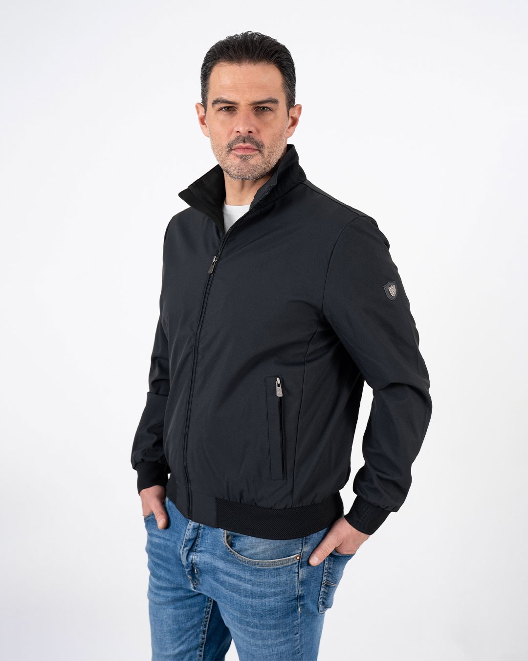 INVENTO Muška jakna Vernon, Crna