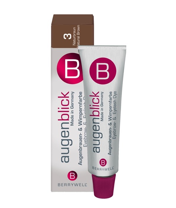 BERRYWELL Farba za trepavice i obrve, Broj 3, Braon