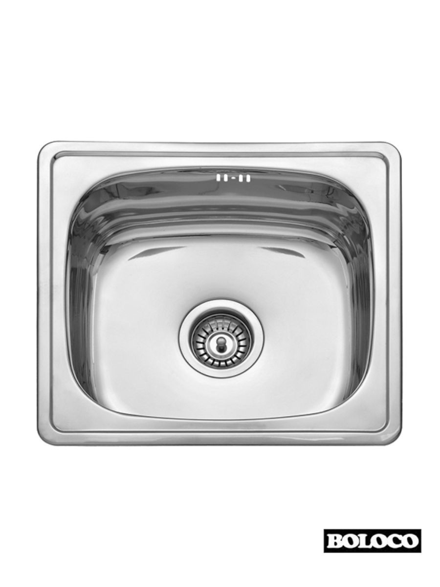 Boloco Ugradna sudopera BL 604, ø90, 48x43cm, Hrom