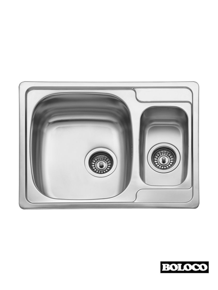 Boloco Ugradna sudopera BL 908B, ø90, 62x48cm, Hrom